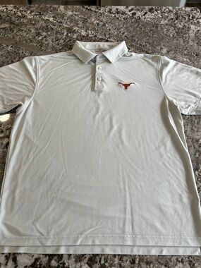 Forty Acres University of Texas Polo - Size Large Worn Once